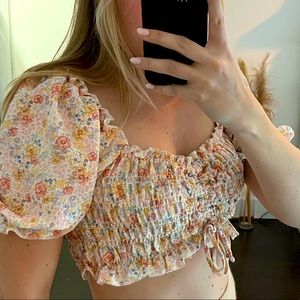 Forever 21 flower top